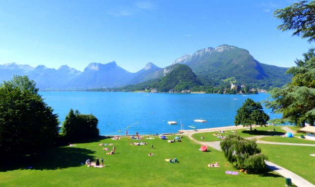 Talloires Beach